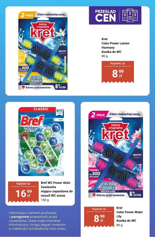 Dino - gazetka promocyjna Chemia domowa - przegląd cen od czwartku 01.10 do wtorku 06.10 - strona 4