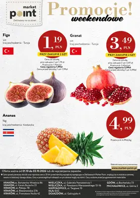 Market Point - gazetka promocyjna Promocje weekendowe od czwartku 01.10 do soboty 03.10 - strona 7