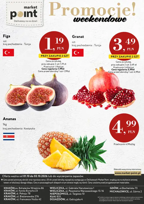 Market Point - gazetka promocyjna Promocje weekendowe od czwartku 01.10 do soboty 03.10 - strona 7
