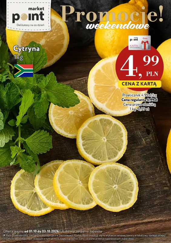 Market Point - gazetka promocyjna Promocje weekendowe od czwartku 01.10 do soboty 03.10 - strona 5