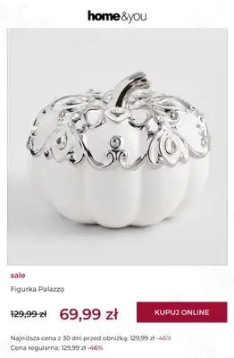 home&you - gazetka promocyjna SALE: dekoracje od środy 30.09  - strona 10
