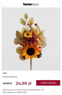 home&you - gazetka promocyjna SALE: dekoracje od środy 30.09  - strona 6