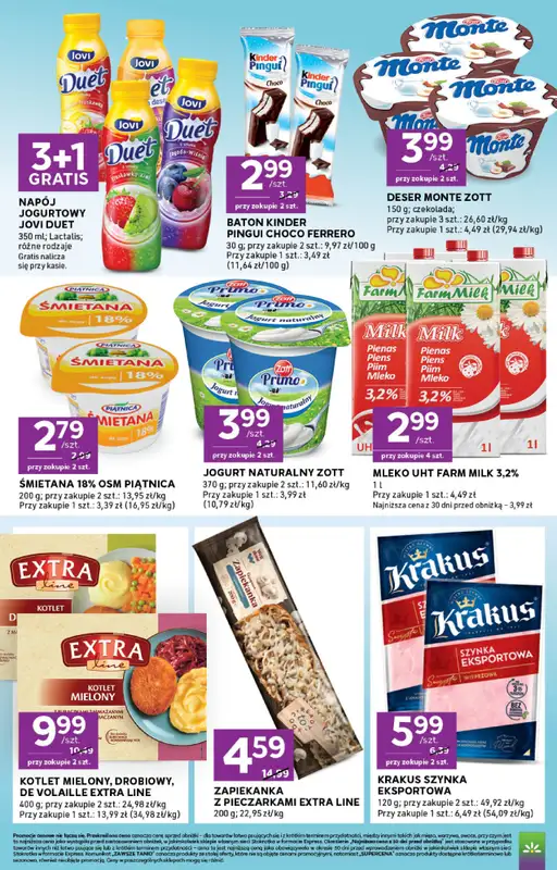 Stokrotka - gazetka promocyjna Gazetka Express od czwartku 01.10 do środy 07.10 - strona 4