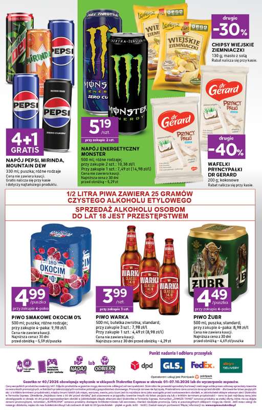 Stokrotka - gazetka promocyjna Gazetka Express od czwartku 01.10 do środy 07.10 - strona 6