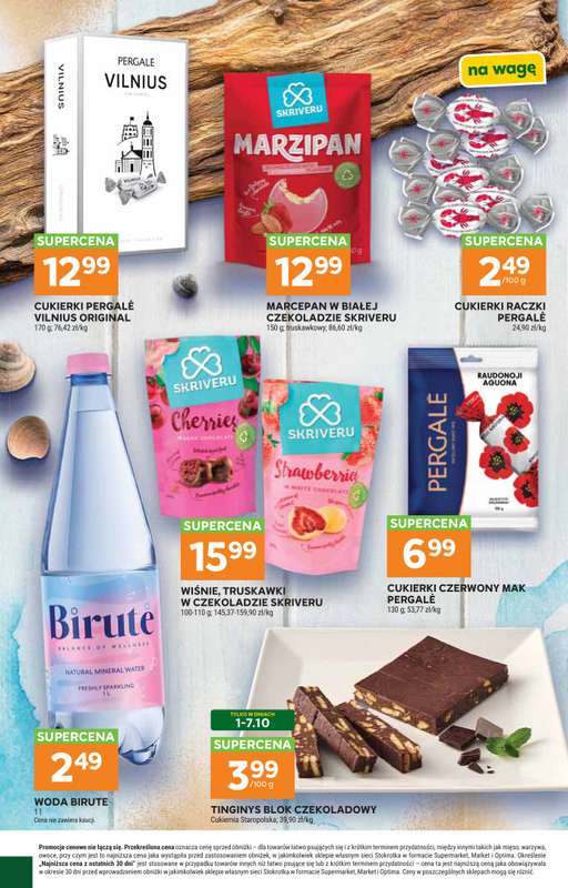 Stokrotka - gazetka promocyjna Gazetka Supermarket od czwartku 01.10 do środy 07.10 - strona 38