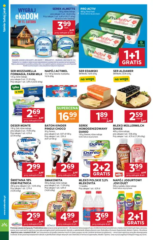 Stokrotka - gazetka promocyjna Gazetka Supermarket od czwartku 01.10 do środy 07.10 - strona 20