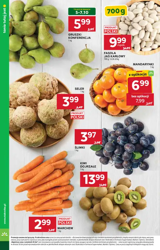 Stokrotka - gazetka promocyjna Gazetka Supermarket od czwartku 01.10 do środy 07.10 - strona 12