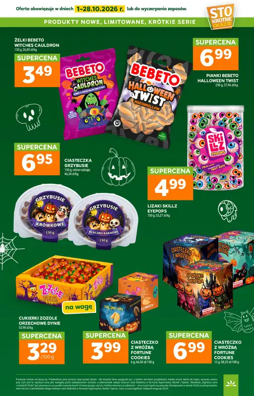 Stokrotka - gazetka promocyjna Gazetka Supermarket od czwartku 01.10 do środy 07.10 - strona 27