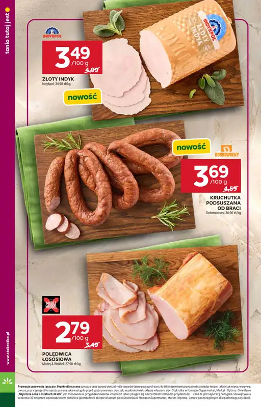 Stokrotka - gazetka promocyjna Gazetka Supermarket od czwartku 01.10 do środy 07.10 - strona 16