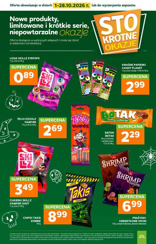 Stokrotka - gazetka promocyjna Gazetka Supermarket od czwartku 01.10 do środy 07.10 - strona 26