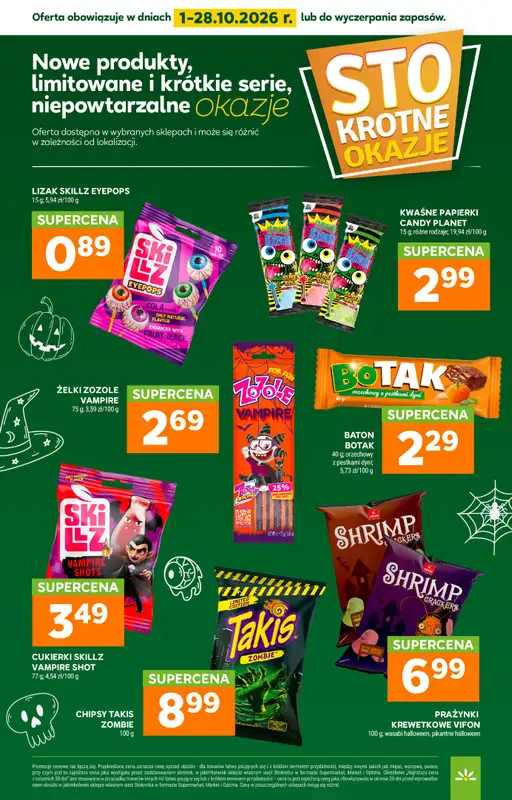 Stokrotka - gazetka promocyjna Gazetka Supermarket od czwartku 01.10 do środy 07.10 - strona 26