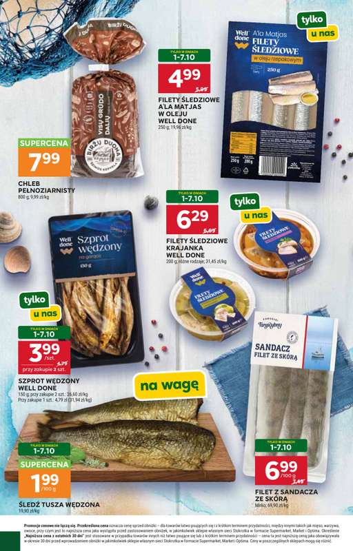Stokrotka - gazetka promocyjna Gazetka Supermarket od czwartku 01.10 do środy 07.10 - strona 36
