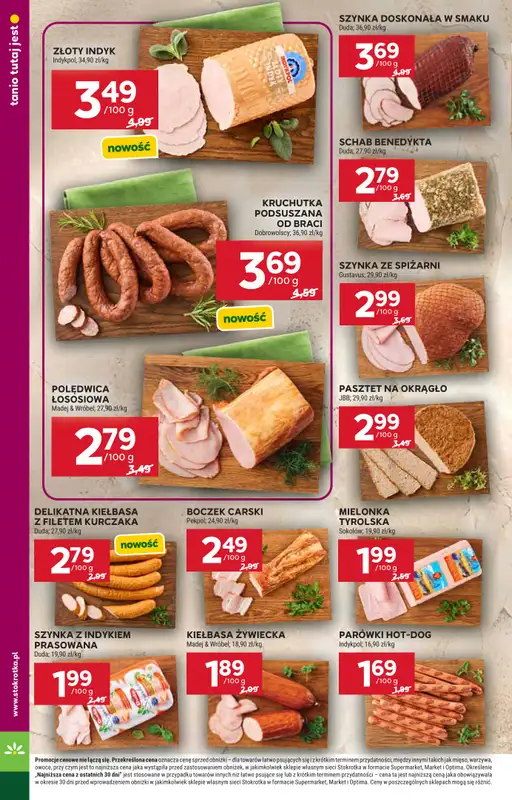Stokrotka - gazetka promocyjna Gazetka Market od czwartku 01.10 do środy 07.10 - strona 12