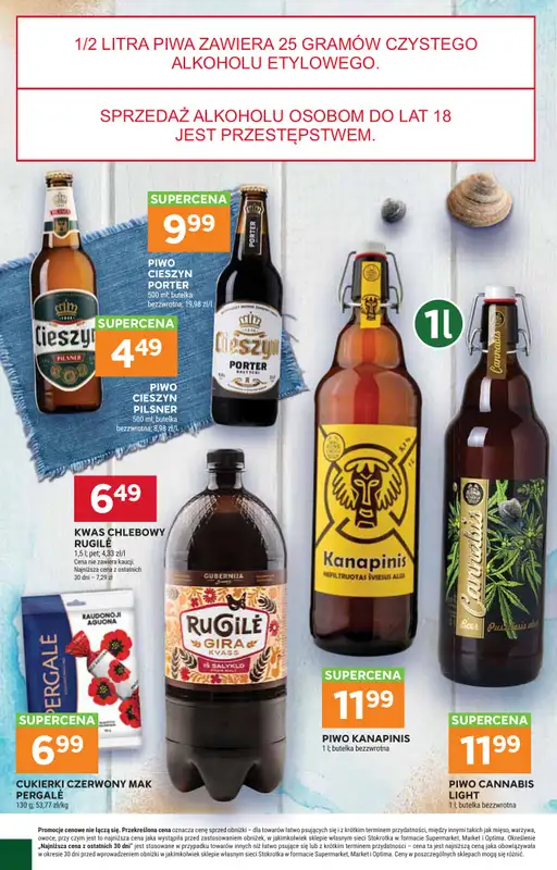 Stokrotka - gazetka promocyjna Gazetka Market od czwartku 01.10 do środy 07.10 - strona 22