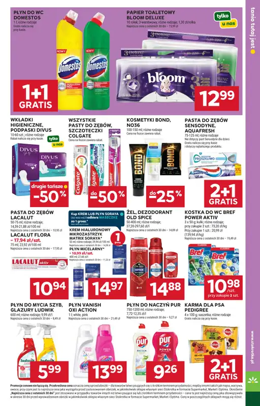 Stokrotka - gazetka promocyjna Gazetka Market od czwartku 01.10 do środy 07.10 - strona 37