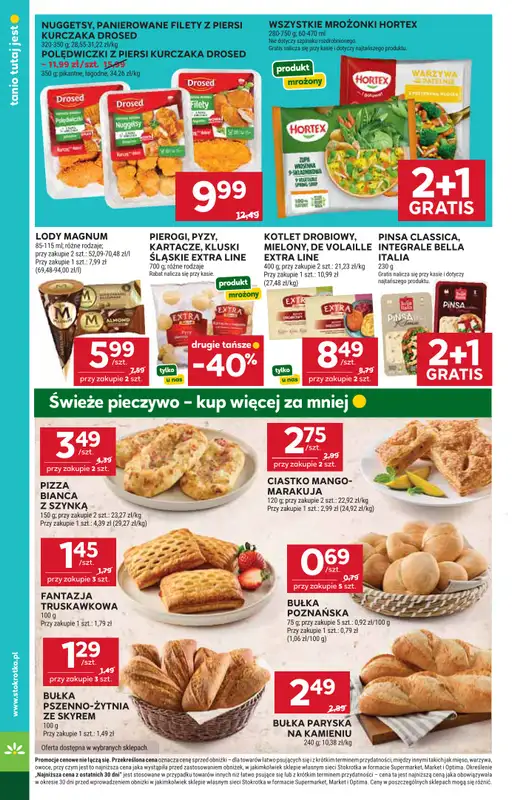 Stokrotka - gazetka promocyjna Gazetka Market od czwartku 01.10 do środy 07.10 - strona 10