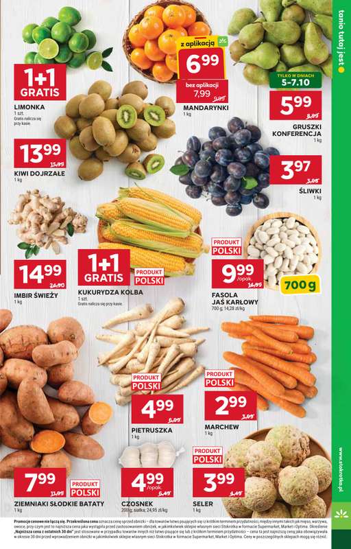 Stokrotka - gazetka promocyjna Gazetka Market od czwartku 01.10 do środy 07.10 - strona 9