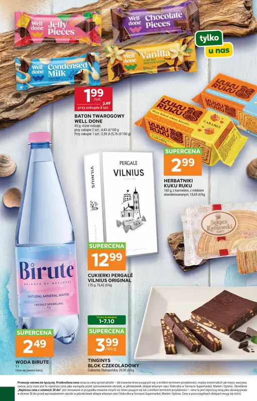 Stokrotka - gazetka promocyjna Gazetka Market od czwartku 01.10 do środy 07.10 - strona 20