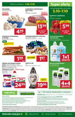Stokrotka - gazetka promocyjna Gazetka Market od czwartku 01.10 do środy 07.10 - strona 38