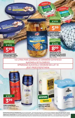 Stokrotka - gazetka promocyjna Kuchnia Bałtycka od czwartku 01.10 do środy 21.10 - strona 8