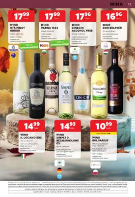 Stokrotka - gazetka promocyjna W dobrym smaku od czwartku 01.10 do środy 28.10 - strona 13