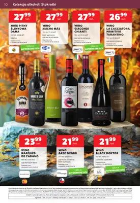 Stokrotka - gazetka promocyjna W dobrym smaku od czwartku 01.10 do środy 28.10 - strona 10