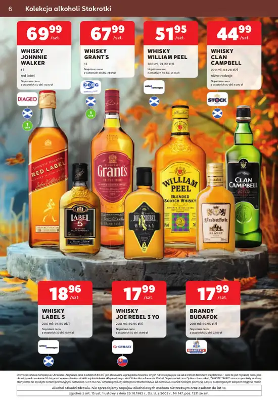 Stokrotka - gazetka promocyjna W dobrym smaku od czwartku 01.10 do środy 28.10 - strona 6