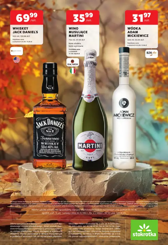 Stokrotka - gazetka promocyjna W dobrym smaku od czwartku 01.10 do środy 28.10 - strona 16