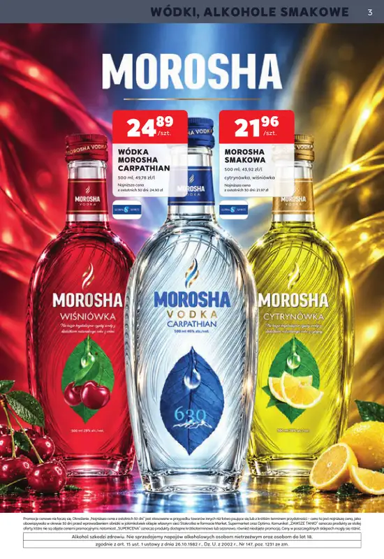 Stokrotka - gazetka promocyjna W dobrym smaku od czwartku 01.10 do środy 28.10 - strona 3
