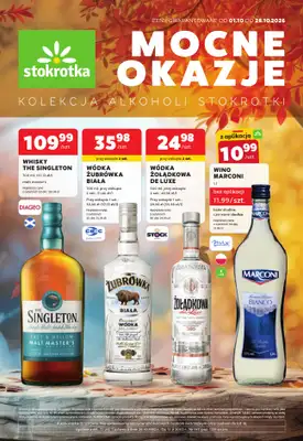 Stokrotka - gazetka promocyjna W dobrym smaku od czwartku 01.10 do środy 28.10