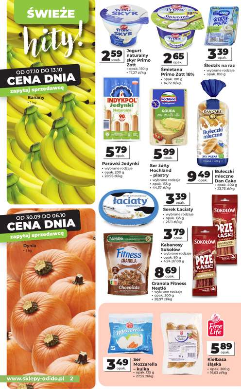 Odido - gazetka promocyjna Gazetka od środy 30.09 do wtorku 13.10 - strona 2