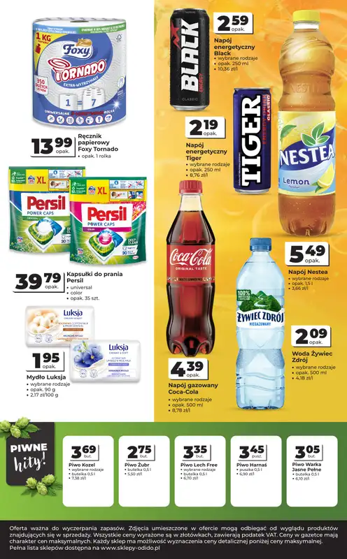 Odido - gazetka promocyjna Gazetka od środy 30.09 do wtorku 13.10 - strona 4