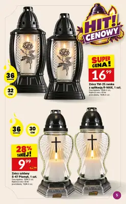 Twój Market - gazetka promocyjna Znicze od środy 30.09 do wtorku 06.10 - strona 5