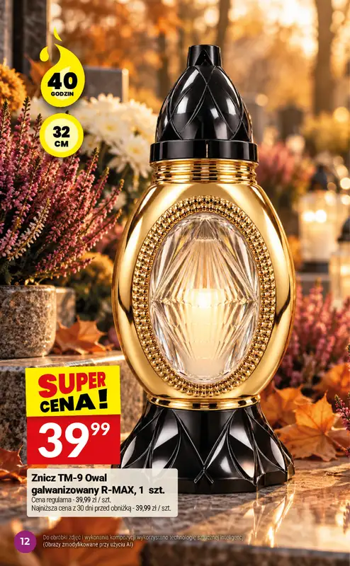 Twój Market - gazetka promocyjna Znicze od środy 30.09 do wtorku 06.10 - strona 12