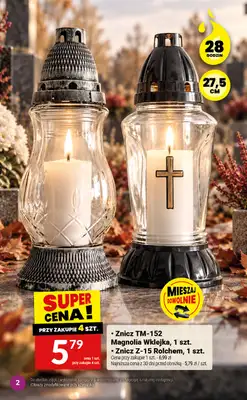 Twój Market - gazetka promocyjna Znicze od środy 30.09 do wtorku 06.10 - strona 2