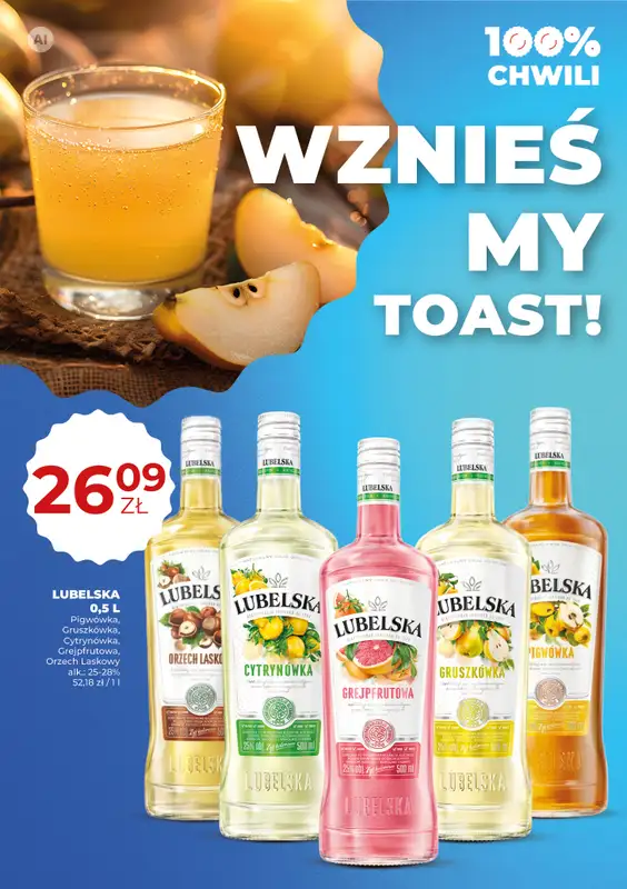 Duży Ben - gazetka promocyjna Gazetka alkoholowa od czwartku 01.10 do środy 14.10 - strona 30
