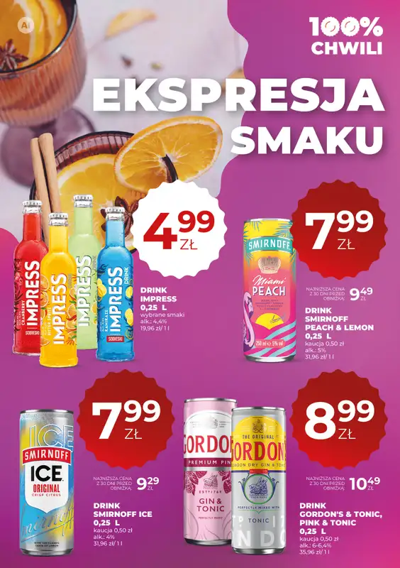 Duży Ben - gazetka promocyjna Gazetka alkoholowa od czwartku 01.10 do środy 14.10 - strona 20