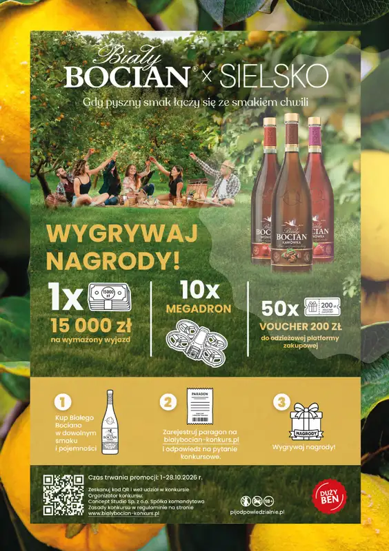 Duży Ben - gazetka promocyjna Gazetka alkoholowa od czwartku 01.10 do środy 14.10 - strona 19