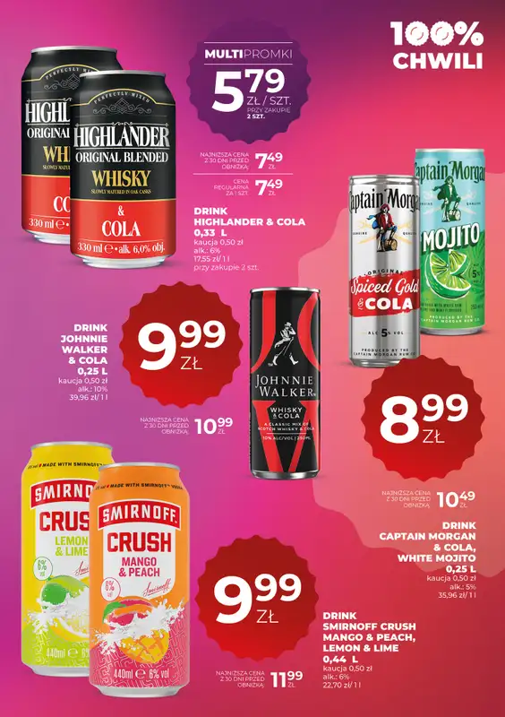 Duży Ben - gazetka promocyjna Gazetka alkoholowa od czwartku 01.10 do środy 14.10 - strona 21