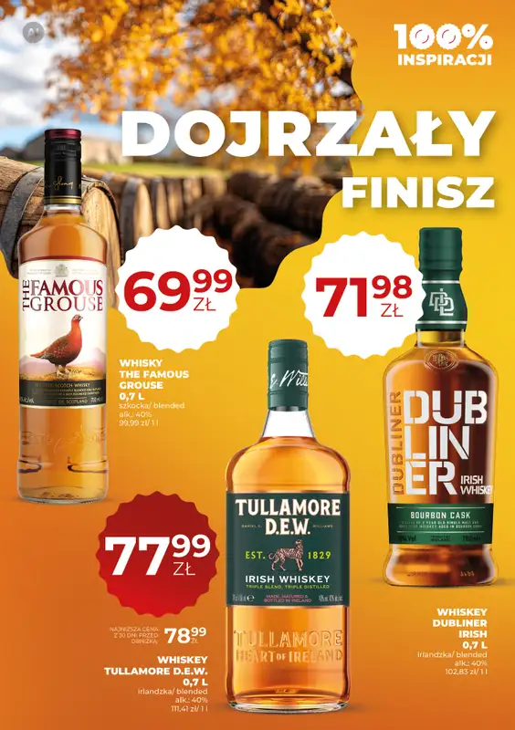 Duży Ben - gazetka promocyjna Gazetka alkoholowa od czwartku 01.10 do środy 14.10 - strona 14
