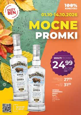 Duży Ben - gazetka promocyjna Gazetka alkoholowa od czwartku 01.10 do środy 14.10