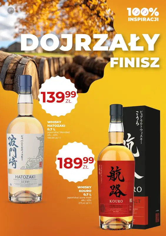 Duży Ben - gazetka promocyjna Gazetka alkoholowa od czwartku 01.10 do środy 14.10 - strona 18