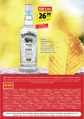 Prim Market - gazetka promocyjna Gazetka alkoholowa od czwartku 01.10 do soboty 31.10 - strona 12