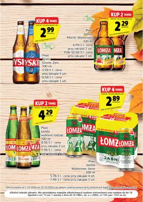 Prim Market - gazetka promocyjna Gazetka alkoholowa od czwartku 01.10 do soboty 31.10 - strona 9