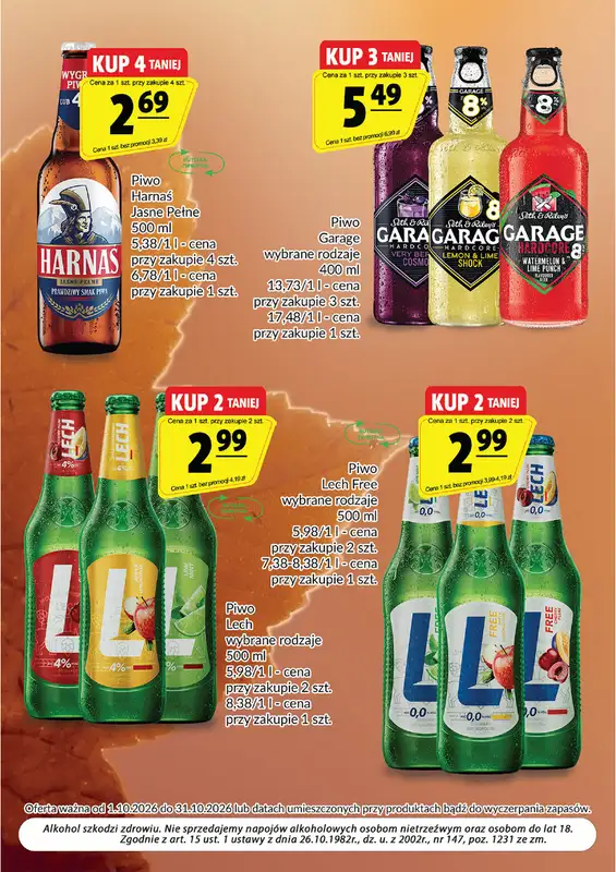 Prim Market - gazetka promocyjna Gazetka alkoholowa od czwartku 01.10 do soboty 31.10 - strona 10