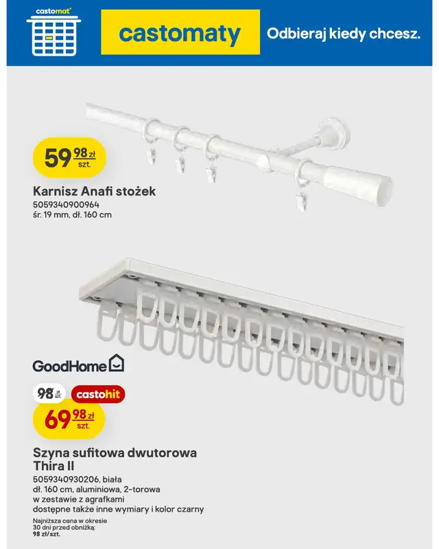 Castorama - gazetka promocyjna Salon, łazienka, kuchnia od środy 30.09 do wtorku 13.10 - strona 4