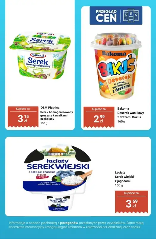 Dino - gazetka promocyjna Nabiał - przegląd cen od czwartku 01.10 do wtorku 06.10 - strona 8