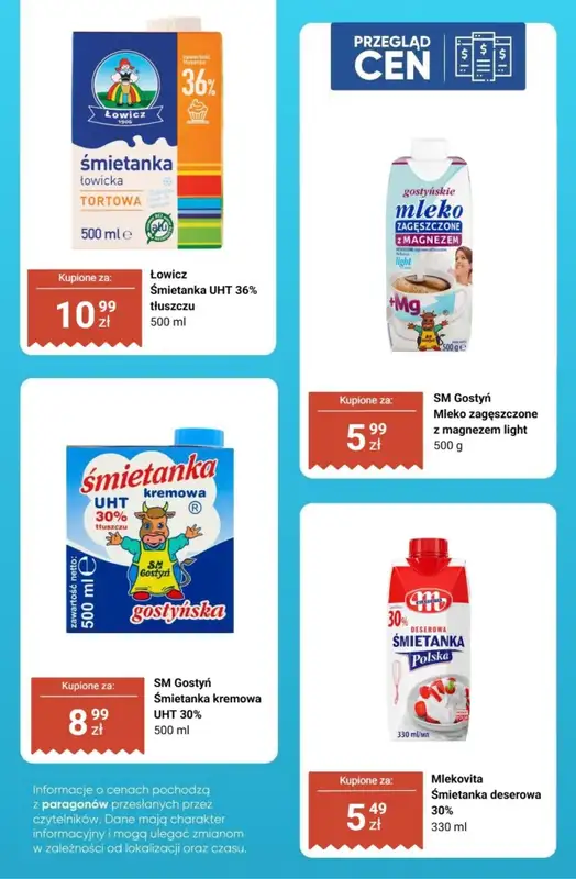 Dino - gazetka promocyjna Nabiał - przegląd cen od czwartku 01.10 do wtorku 06.10 - strona 11