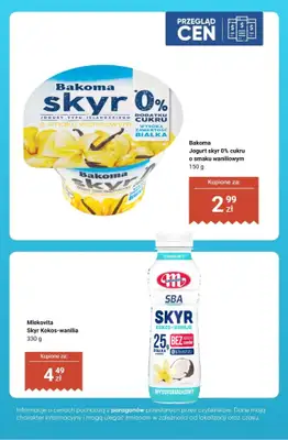 Dino - gazetka promocyjna Nabiał - przegląd cen od czwartku 01.10 do wtorku 06.10 - strona 5