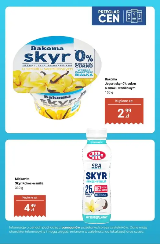Dino - gazetka promocyjna Nabiał - przegląd cen od czwartku 01.10 do wtorku 06.10 - strona 5